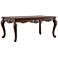 Beatrice 48" Wide Cherry Cabriole Legs Coffee Table