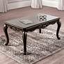 1_Beatrice 48" Wide Cherry Cabriole Legs Coffee Table
