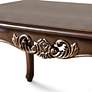 4_Beatrice 48" Wide Cherry Cabriole Legs Coffee Table more views