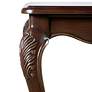 6_Beatrice 48" Wide Cherry Cabriole Legs Coffee Table more views