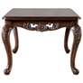 Beatrice 48" Wide Cherry Cabriole Legs Coffee Table