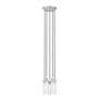 5_Beau 12" Wide Brushed Nickel 5-Light Mini Pendant more views