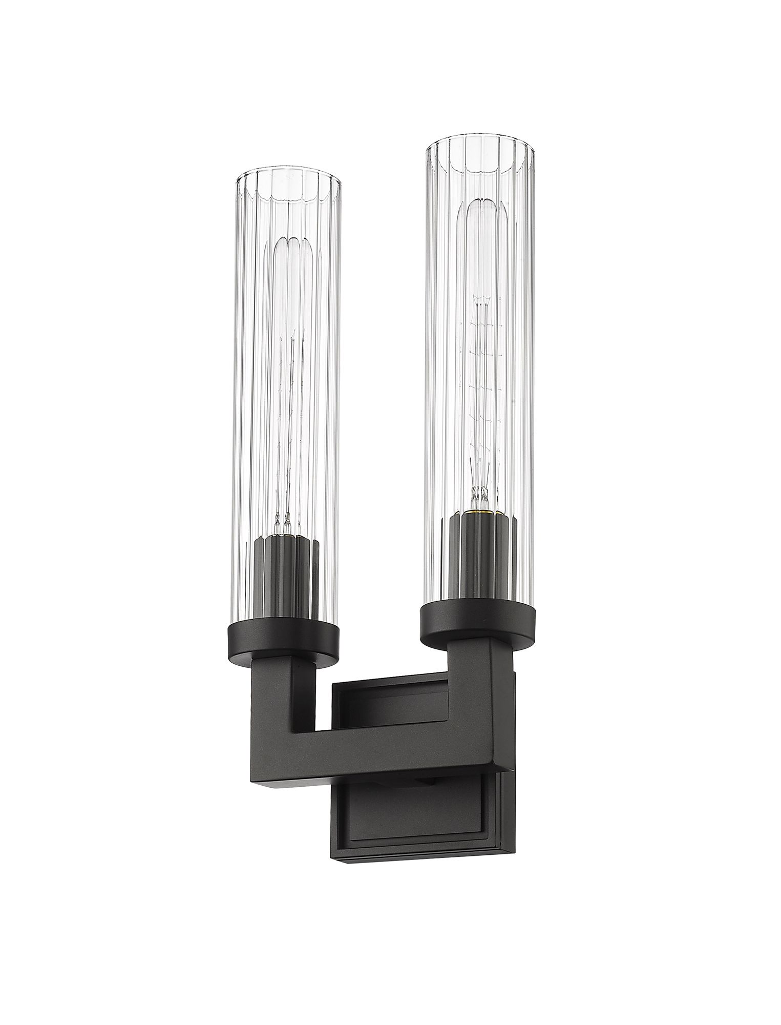 Beau 16 3/4" High Bronze 2-Light Wall Sconce in scene