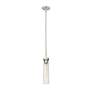 6_Beau 4 3/4" Wide Brushed Nickel Mini Pendant w/ Clear Glass more views