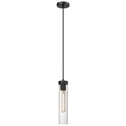 Beau 4 3/4" Wide Matte Black Mini Pendant