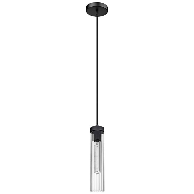 Image 6 Beau 4 3/4" Wide Matte Black Mini Pendant more views