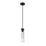 Beau 4 3/4" Wide Matte Black Mini Pendant