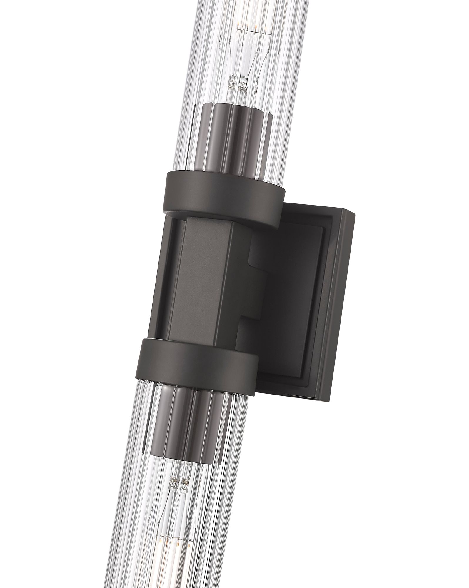 Image 6 Beau by Z-Lite Bronze 4 inch 2 Light Wall Sconce more views