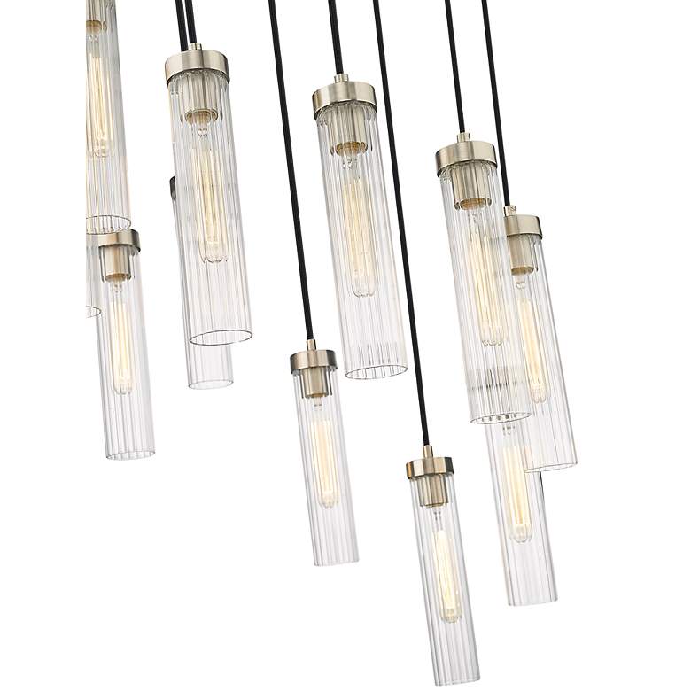 Image 7 Beau by Z-Lite Brushed Nickel 11 Light Chandelier more views