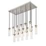 6_Beau by Z-Lite Brushed Nickel 17 Light Linear Chandelier more views