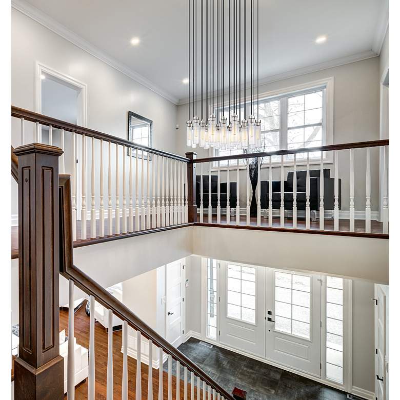 Image 2 Beau by Z-Lite Brushed Nickel 27 Light Chandelier more views