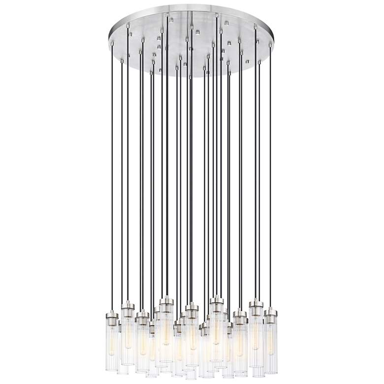 Image 4 Beau by Z-Lite Brushed Nickel 27 Light Chandelier more views