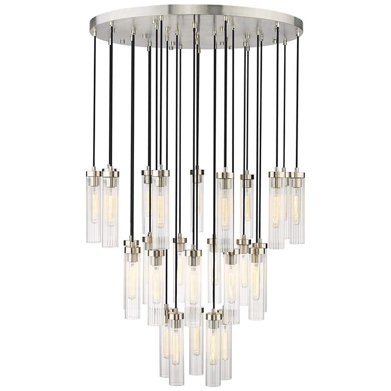 Image 5 Beau by Z-Lite Brushed Nickel 27 Light Chandelier more views