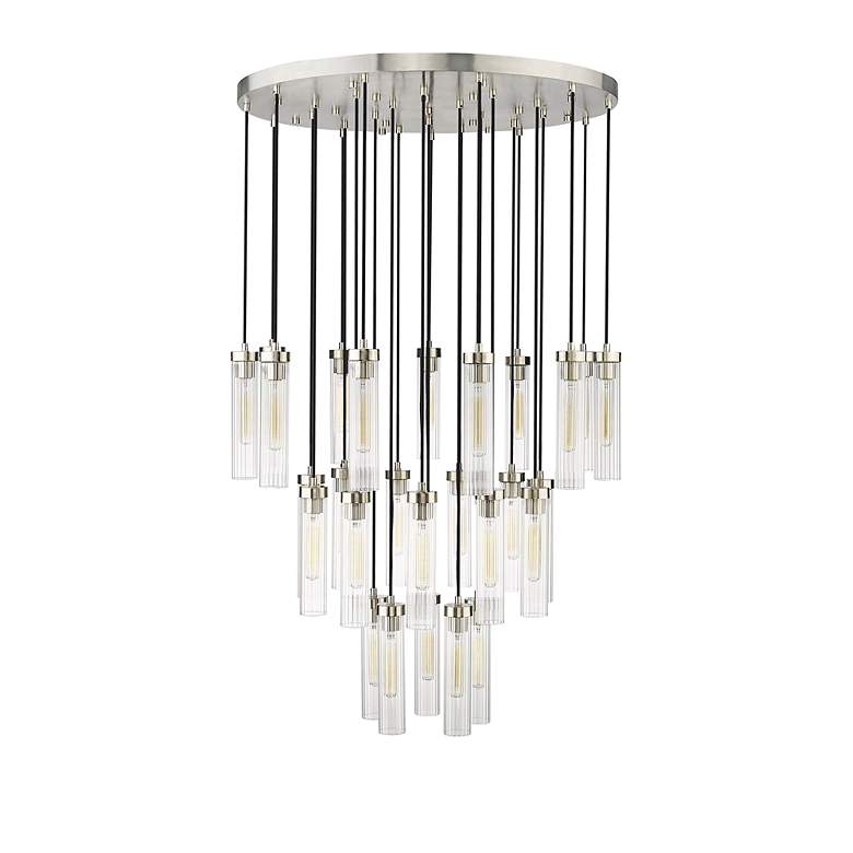 Image 7 Beau by Z-Lite Brushed Nickel 27 Light Chandelier more views