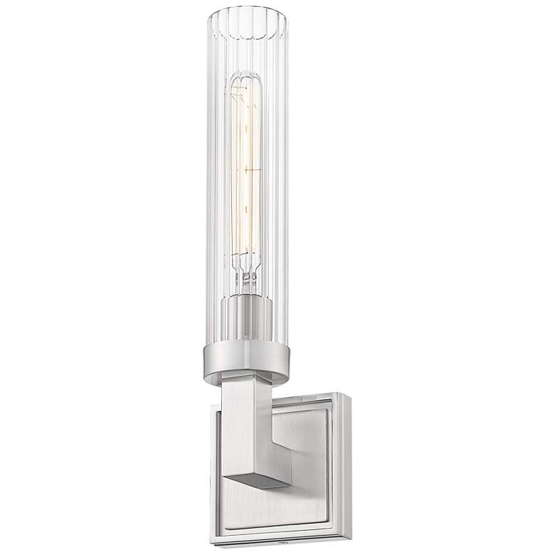 Image 4 Beau by Z-Lite Brushed Nickel 4 inch 1 Light Wall Sconce more views