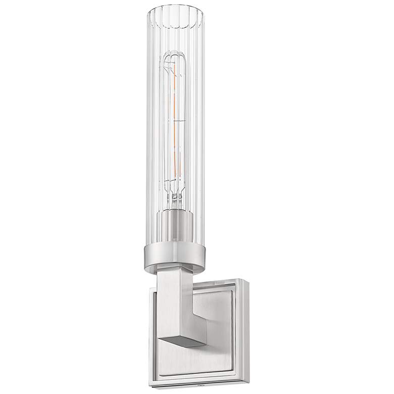 Image 7 Beau by Z-Lite Brushed Nickel 4 inch 1 Light Wall Sconce more views