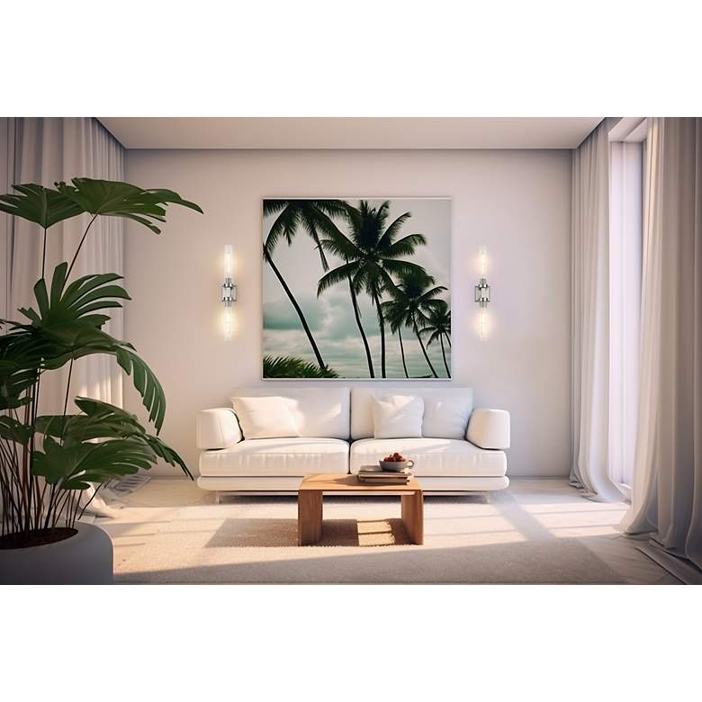 Image 4 Beau by Z-Lite Brushed Nickel 4 inch 2 Light Wall Sconce more views