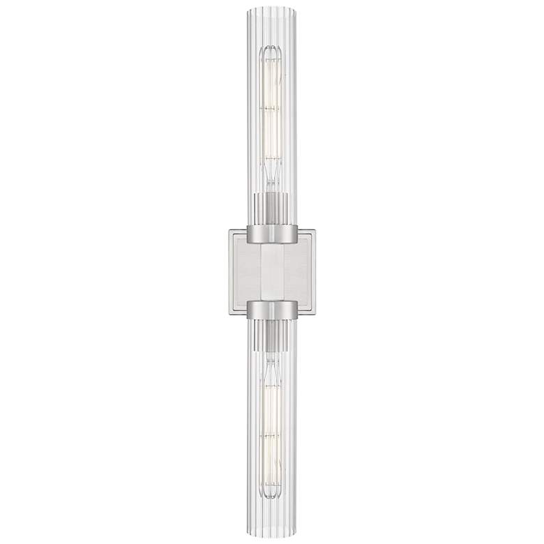 Image 6 Beau by Z-Lite Brushed Nickel 4 inch 2 Light Wall Sconce more views
