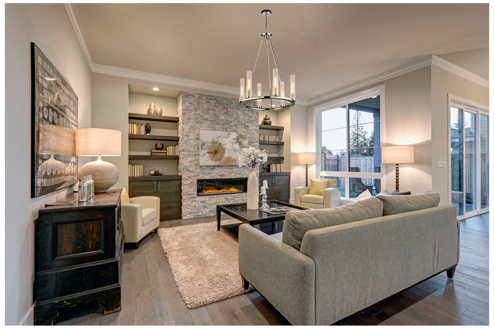 Thumbnail2 of Beau by Z-Lite Polished Nickel 26 inch 6 Light Chandelier more views