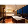 Thumbnail2 of Beau by Z-Lite Rubbed Brass 5 Light Linear Chandelier more views