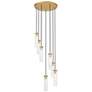 3_Beau by Z-Lite Rubbed Brass 7 Light Chandelier