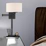 1_Beauchamp Black Swing Arm Wall Lamp