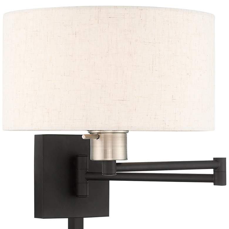 Image 2 Beauchamp Black Swing Arm Wall Lamp more views