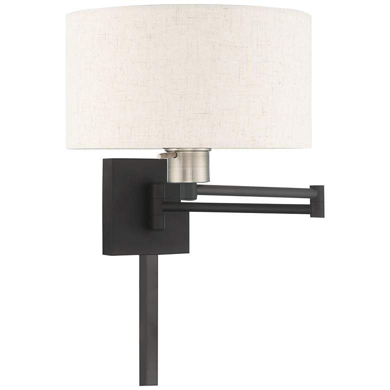 Image 4 Beauchamp Black Swing Arm Wall Lamp more views