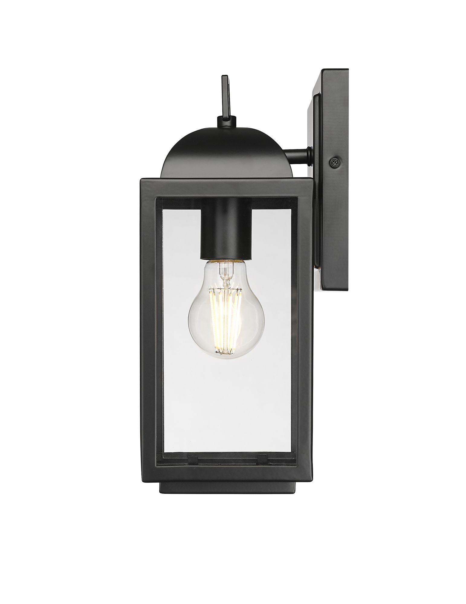 Thumbnail3 of Beaufort 12.75" High Outdoor Wall Sconce in Powder Coated Black more views