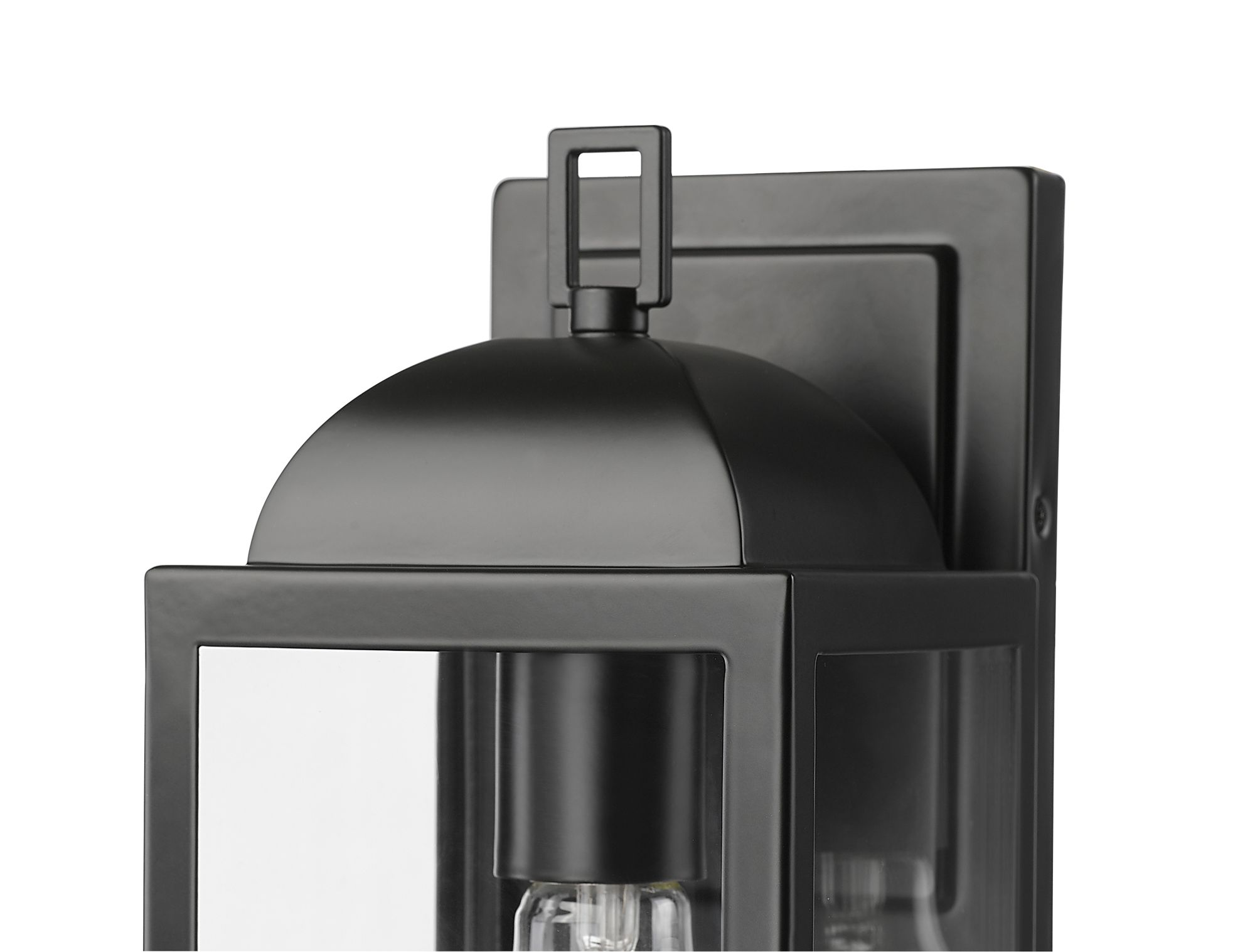 Thumbnail4 of Beaufort 12.75" High Outdoor Wall Sconce in Powder Coated Black more views