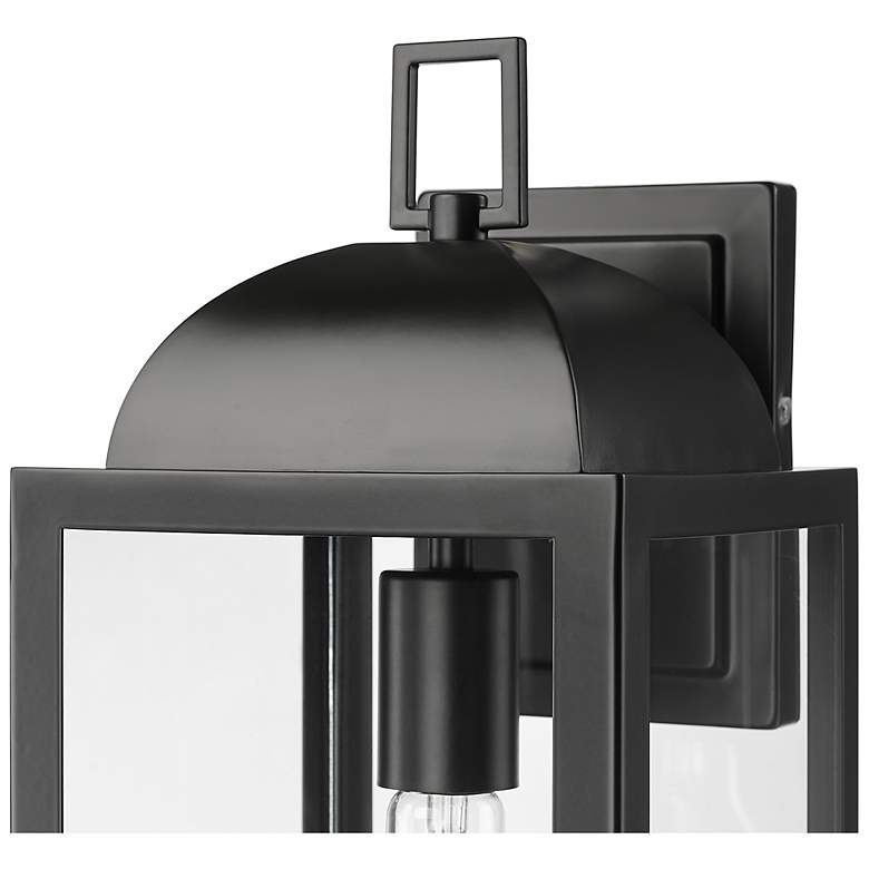Image 4 Beaufort 17.75" High 1-Light Outdoor Wall Sconce in Powder Coated Black more views