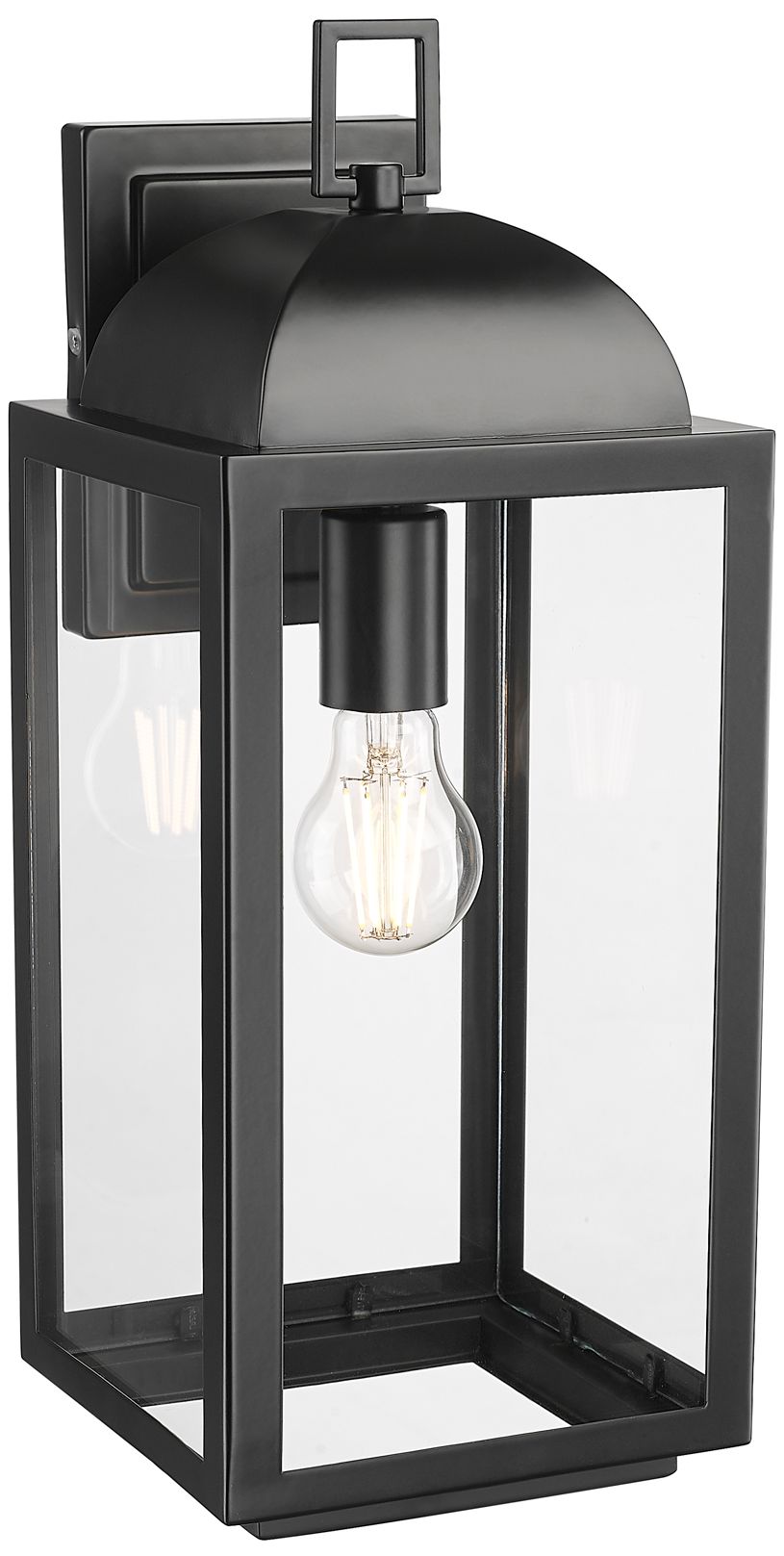 Beaufort 17.75" High Outdoor Wall Sconce in Powder Coated Black