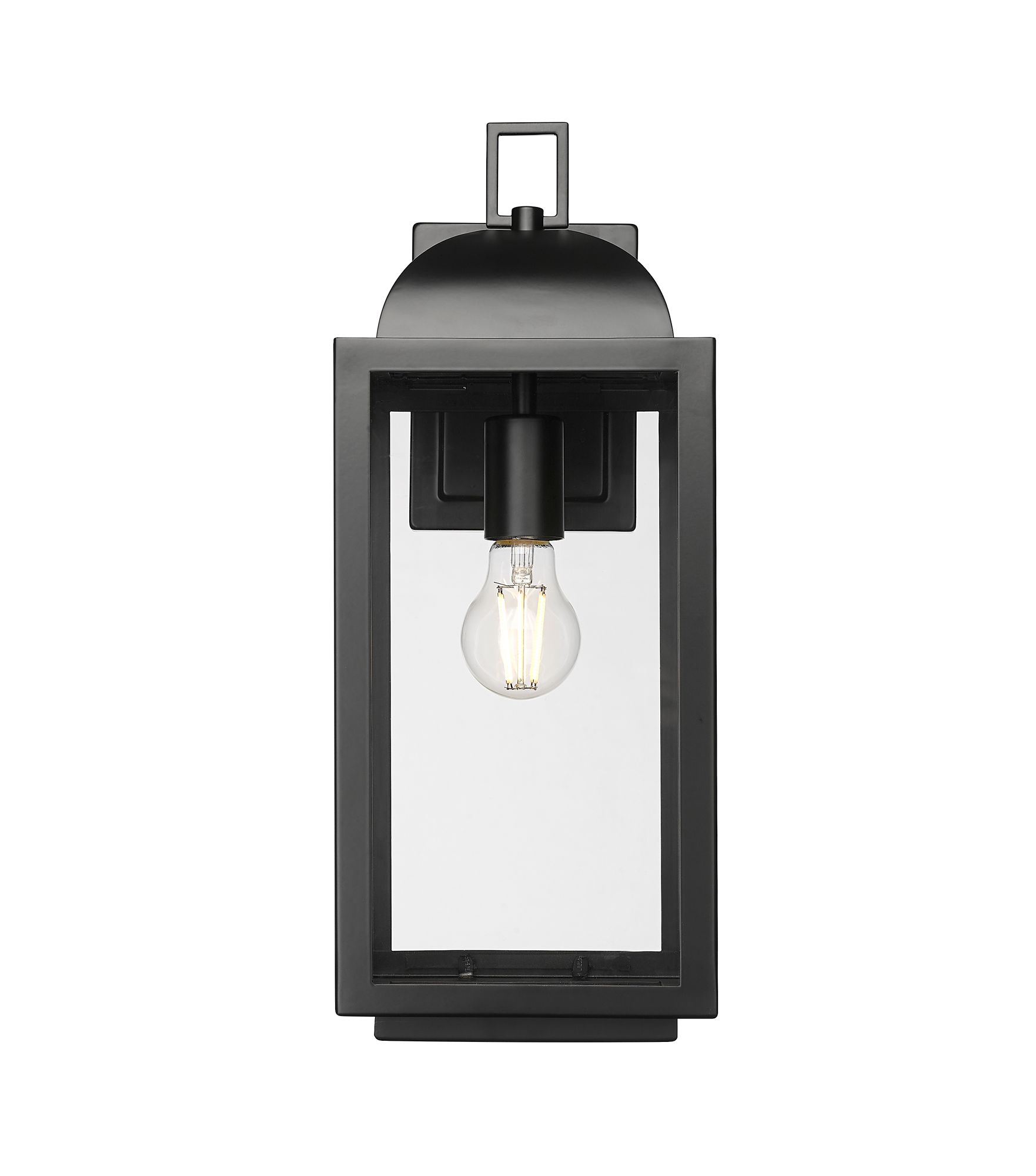 Image 2 Beaufort 17.75" High 1-Light Outdoor Wall Sconce in Powder Coated Blac more views