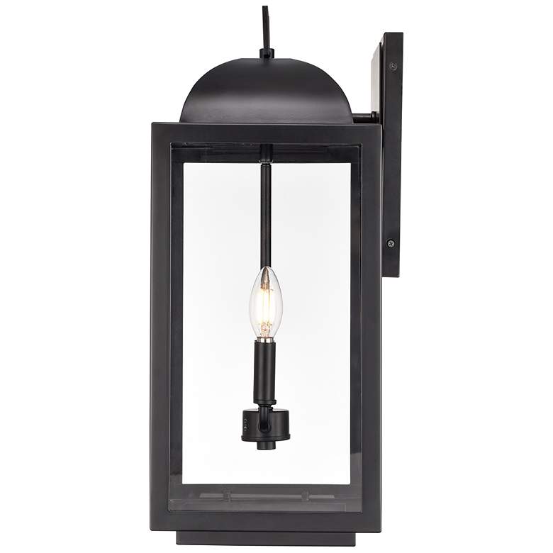 Image 3 Beaufort 22.25" High 2-Light Outdoor Wall Sconce in Powder Coated Black more views