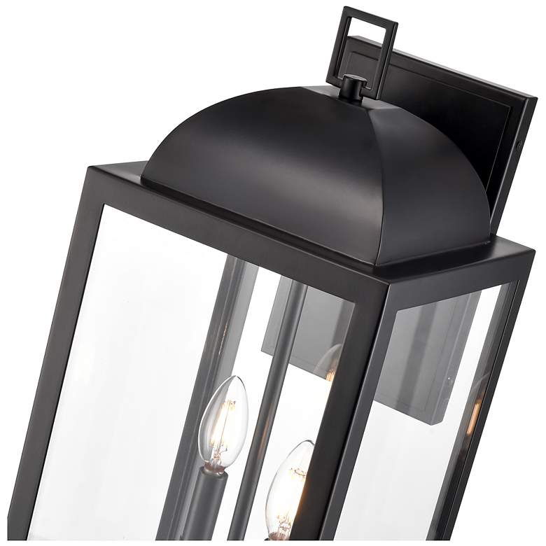 Image 5 Beaufort 22.25" High 2-Light Outdoor Wall Sconce in Powder Coated Black more views