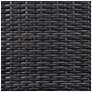 6_Beaufort Faux Wood and Brown Wicker Outdoor Coffee Table more views