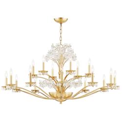 Beaumont 20 Light Chandelier Aged Brass