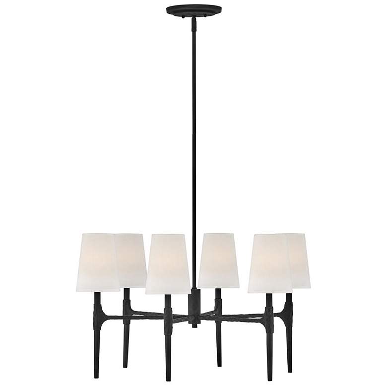 Image 1 Beaumont 28" Wide Black Chandelier by Hinkley Lighting