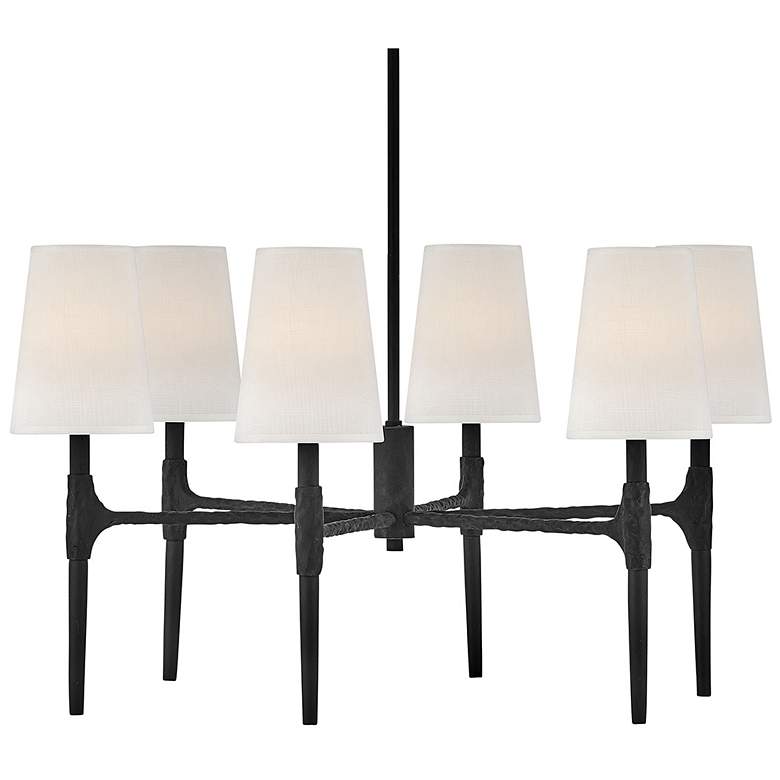Image 7 Beaumont 28" Wide Black Chandelier by Hinkley Lighting more views