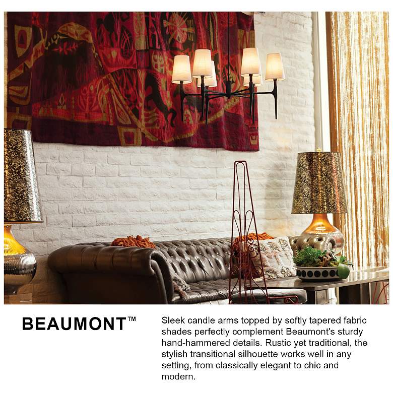 Image 6 Beaumont 48" Wide Black Chandelier by Hinkley Lighting more views