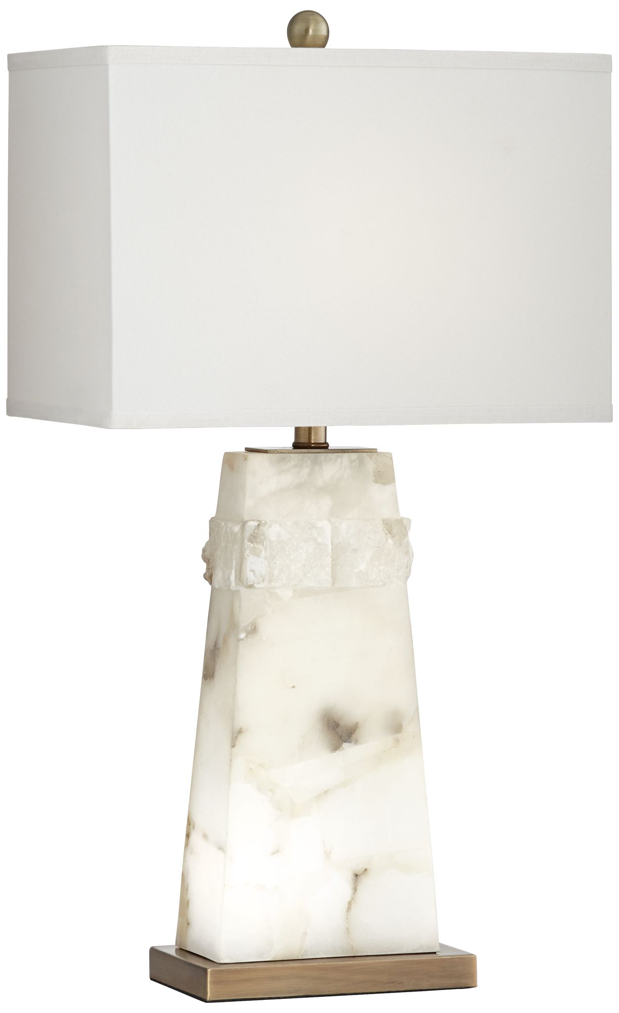 alabaster lampshade