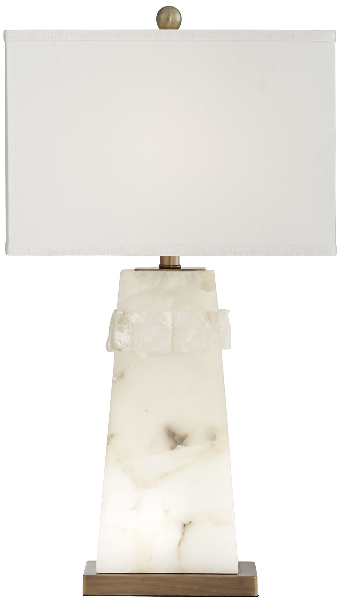 alabaster lamp with night light