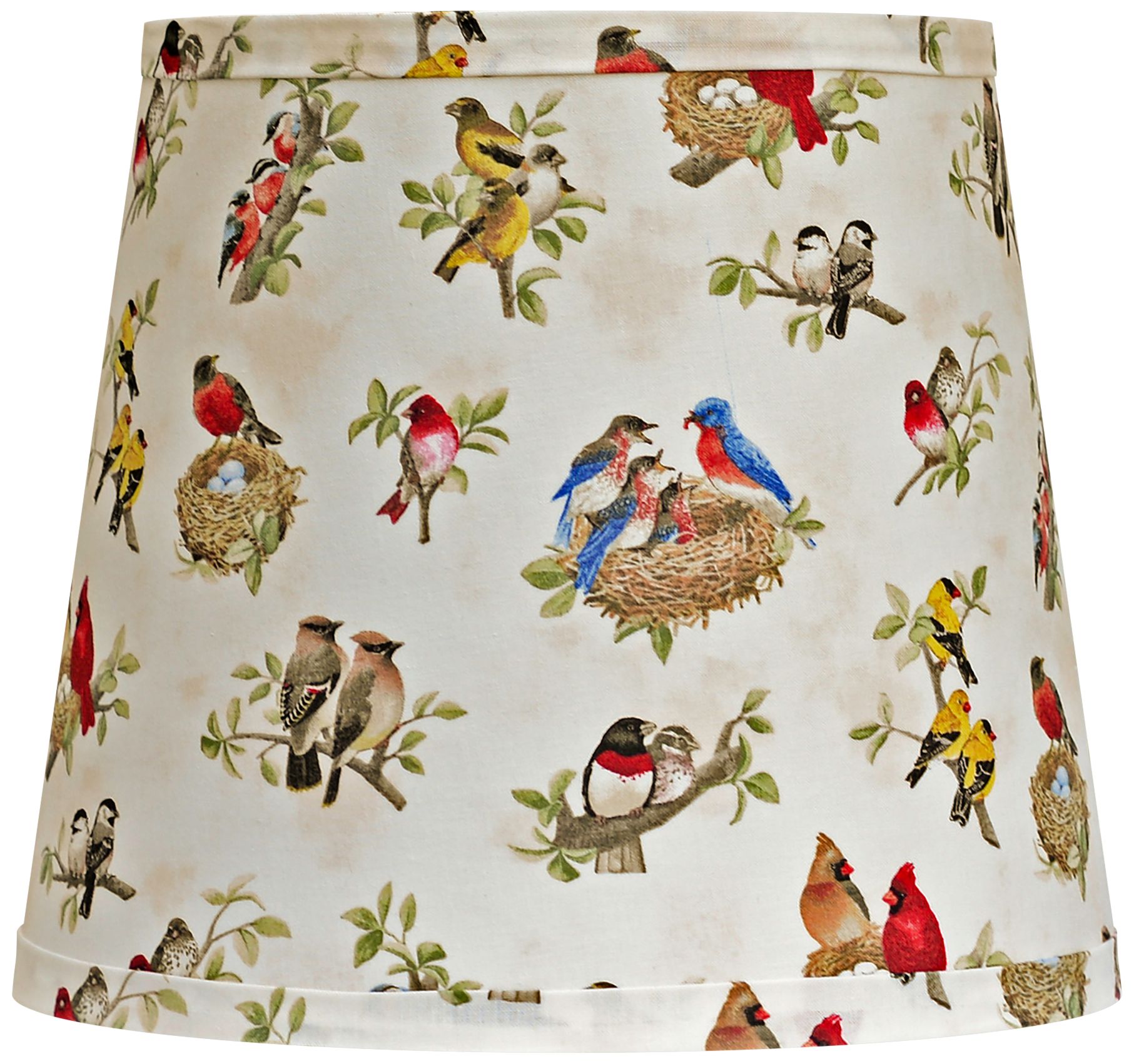 lamp shade birds