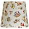 Beautiful Birds Linen Square Lamp Shade 11x11x9.5 (Spider)
