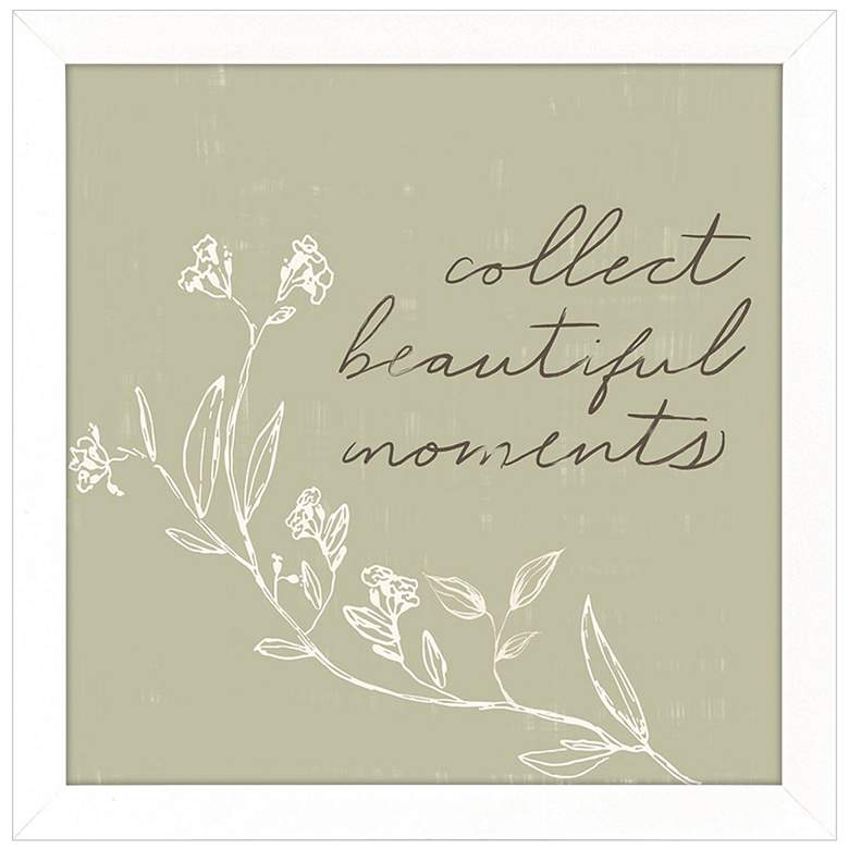 Image 1 Beautiful Moments 13"W x 13"H Framed Wall Art
