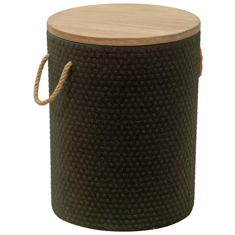 Image 1 Beban Side Table Natural & Black