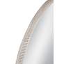 3_Bechet White-Washed Wood 56" Round Wall Mirror more views