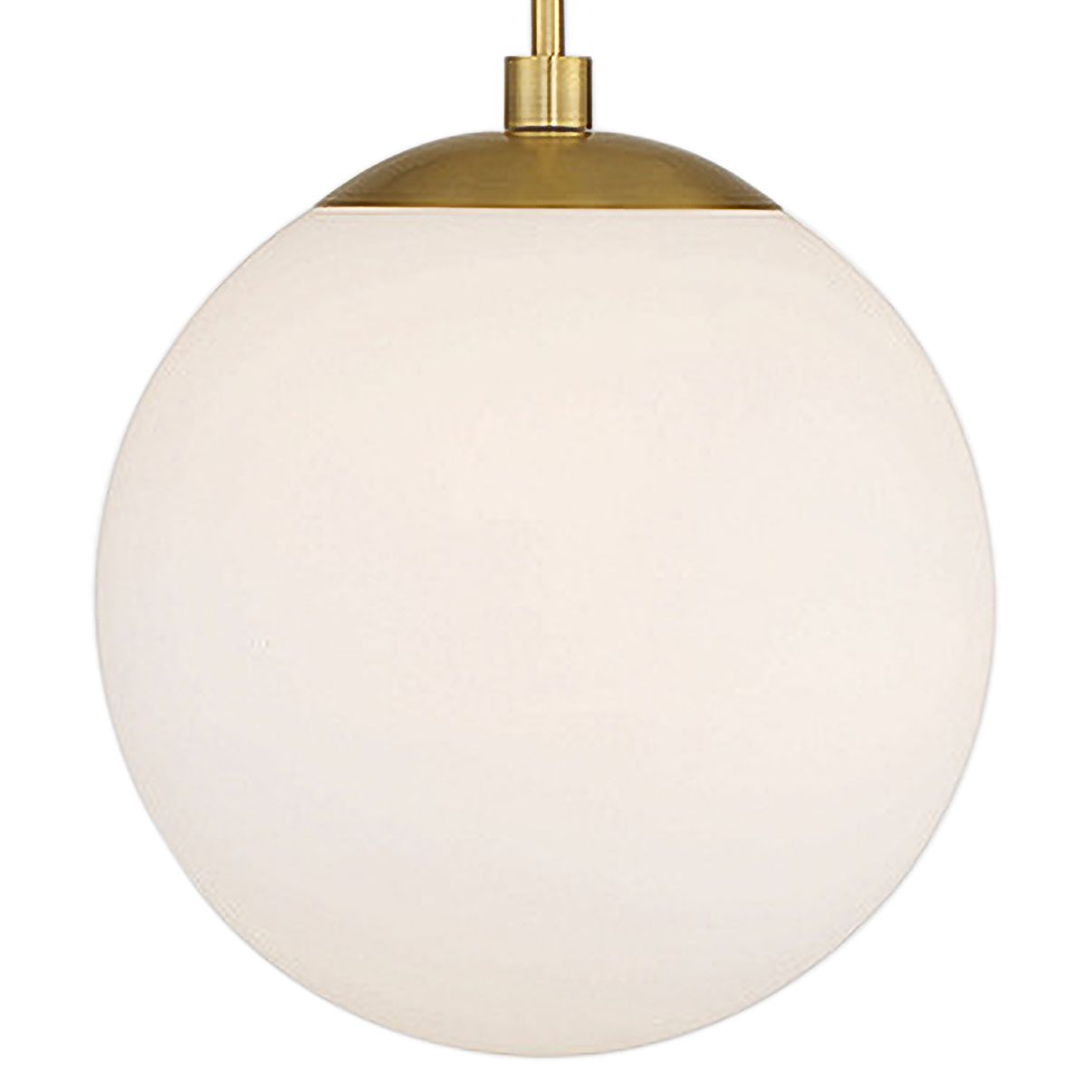 Image 3 Becker 1-Light Pendant in Warm Brass more views