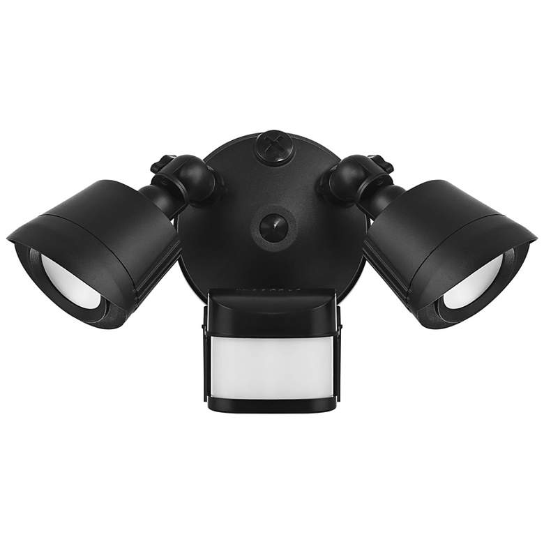 Image 3 Becker Black Motion Sensored Double LED Flood Light more views