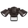 3_Becker Bronze Motion Sensored Double LED Flood Light more views